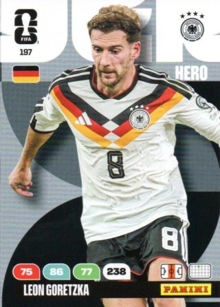 197 Leon Goretzka Germany Hero Panini FIFA World Cup 2026