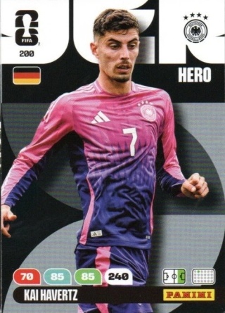 200 Kai Havertz Germany Hero Panini FIFA World Cup 2026