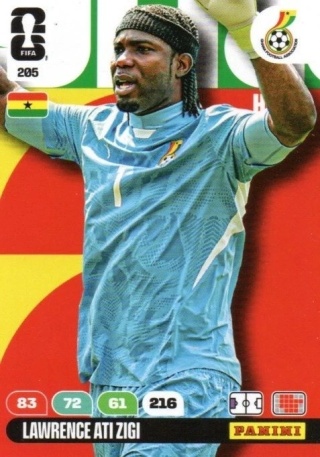 205 Lawrence Ati Zigi Ghana Hero Panini FIFA World Cup 2026