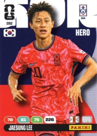 282 Jae-sung Lee Korea Republic Hero Panini FIFA World Cup 2026