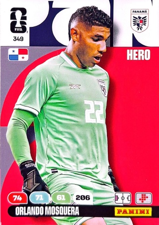 349 Orlando Mosquera Panama Hero Panini FIFA World Cup 2026