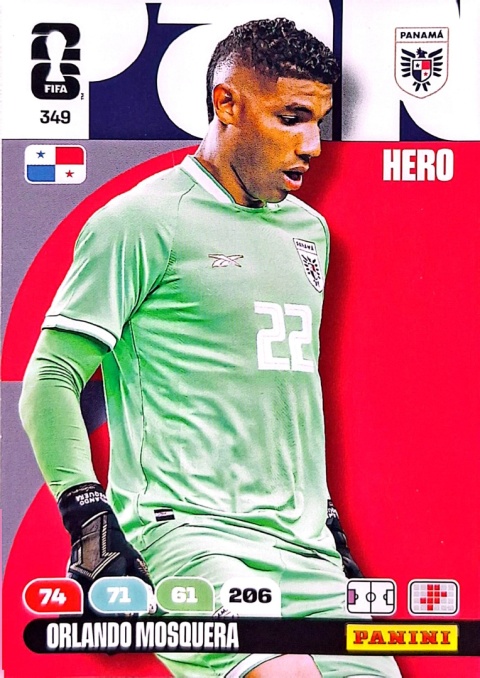 349 Orlando Mosquera Panama Hero Panini FIFA World Cup 2026