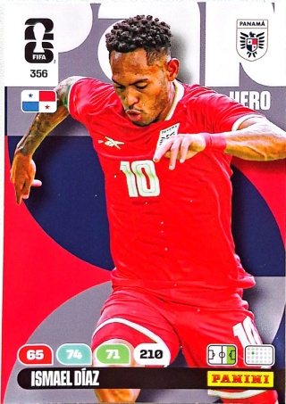 356 Ismael Diaz Panama Hero Panini FIFA World Cup 2026