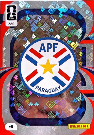 359 Team Crest Paraguay Panini FIFA World Cup 2026