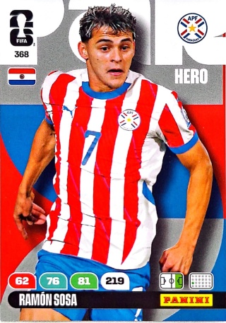 368 Ramon Sosa Paraguay Hero Panini FIFA World Cup 2026