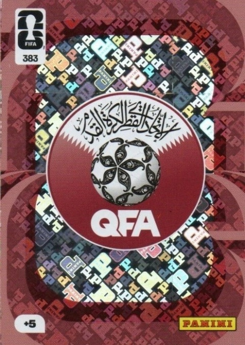 383 Team Crest Qatar Panini FIFA World Cup 2026