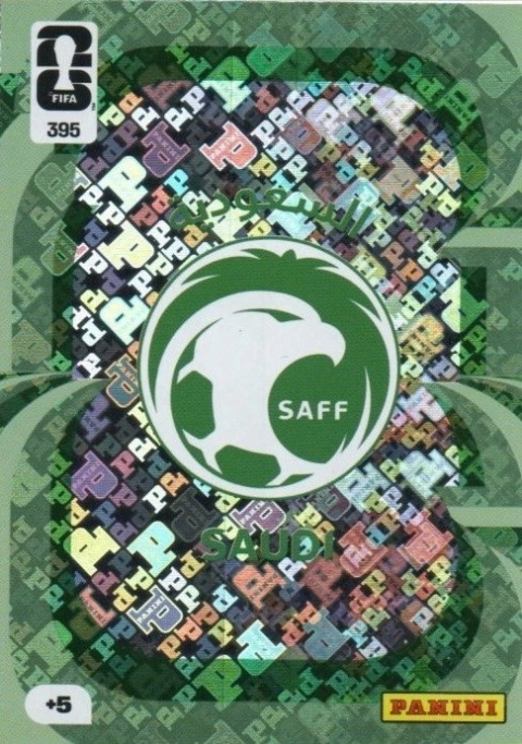 395 Team Crest Saudi Arabia Panini FIFA World Cup 2026