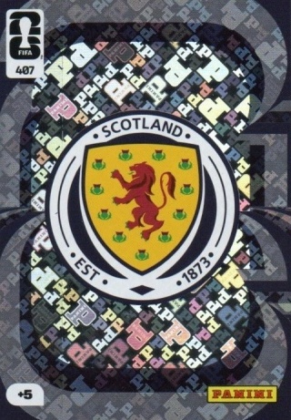 407 Team Crest Scotland Panini FIFA World Cup 2026