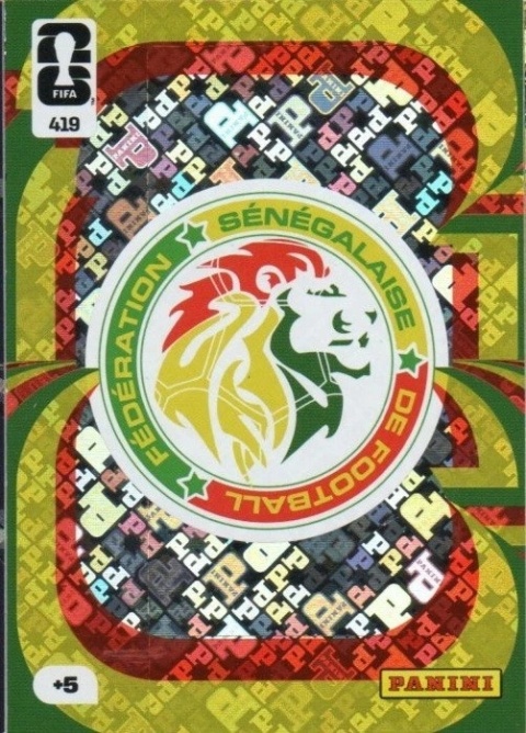 419 Team Crest Senegal Panini FIFA World Cup 2026