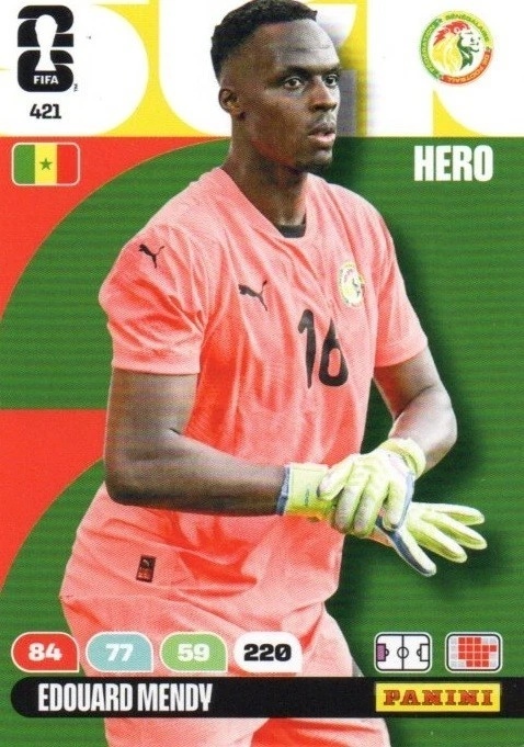 421 Edouard Mendy Senegal Hero Panini FIFA World Cup 2026
