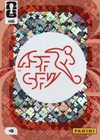 455 Team Crest Switzerland Panini FIFA World Cup 2026