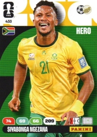 433 Siyabonga Ngezana South Africa Hero Panini FIFA World Cup 2026