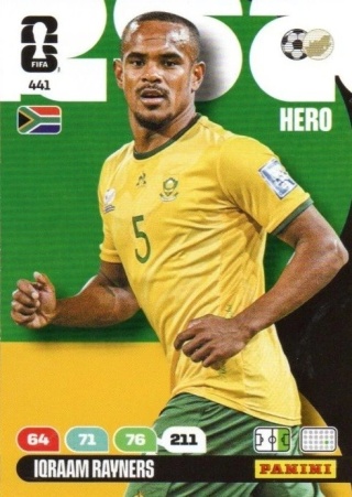 441 Iqraam Rayners South Africa Hero Panini FIFA World Cup 2026