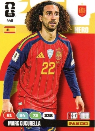 448 Marc Cucurella Spain Hero Panini FIFA World Cup 2026