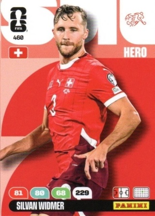 460 Silvan Widmer Switzerland Hero Panini FIFA World Cup 2026