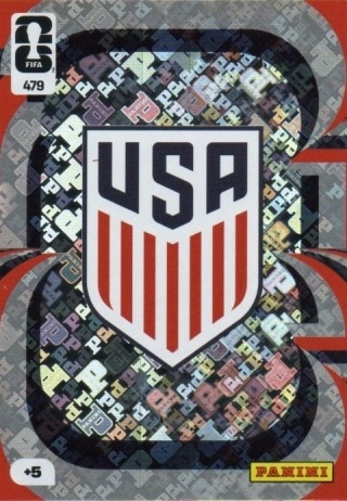 479 Team Crest United States Panini FIFA World Cup 2026