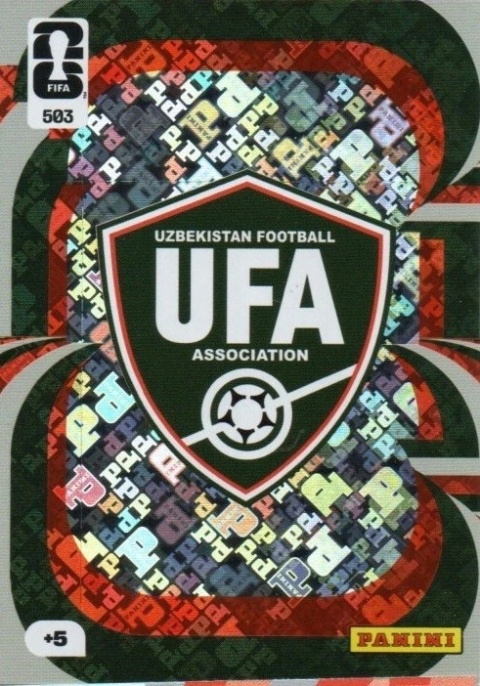 503 Team Crest Uzbekistan Panini FIFA World Cup 2026