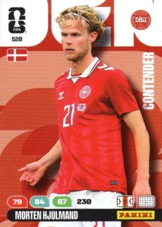 520 Morten Hjulmand Denmark Contenders Panini FIFA World Cup 2026