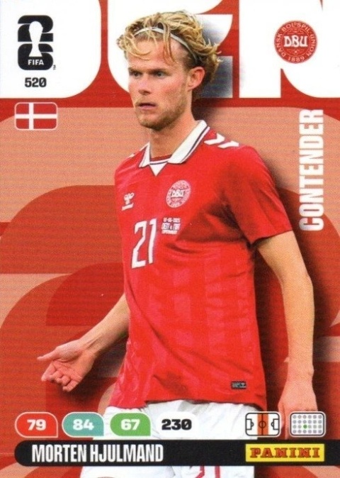 520 Morten Hjulmand Denmark Contenders Panini FIFA World Cup 2026