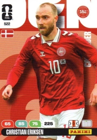 522 Christian Eriksen Denmark Contenders Panini FIFA World Cup 2026