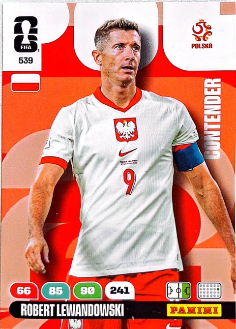 539 Robert Lewandowski Polska Contenders Panini FIFA World Cup 2026