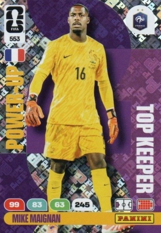 553 Mike Maignan France Top Keepers Panini FIFA World Cup 2026