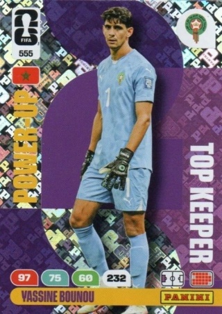 555 Yassine Bounou Morocco Top Keepers Panini FIFA World Cup 2026