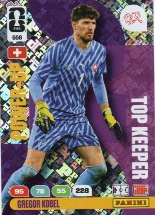 558 Gregor Kobel Switzerland Top Keepers Panini FIFA World Cup 2026