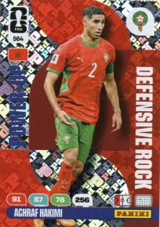 564 Achraf Hakimi Morocco Defensive Rocks Panini FIFA World Cup 2026
