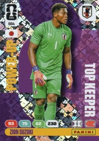 554 Junnosuke Suzuki Japan Top Keepers Panini FIFA World Cup 2026