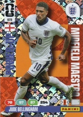 573 Jude Bellingham England Midfield Maestros Panini FIFA World Cup 2026