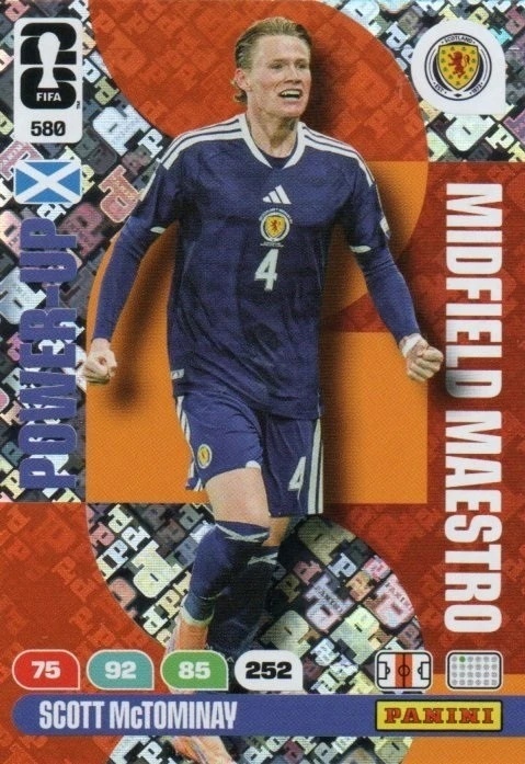 580 Scott McTominay Scotland Midfield Maestros Panini FIFA World Cup 2026