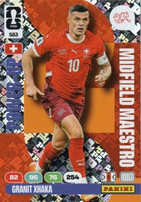 583 Granit Xhaka Switzerland Midfield Maestros Panini FIFA World Cup 2026