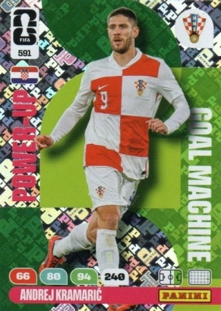591 Andrej Kramaric Croatia Goal Machines Panini FIFA World Cup 2026