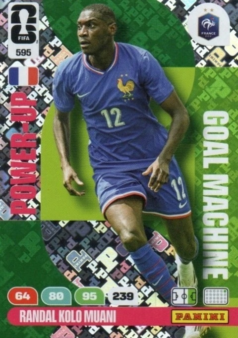 595 Randal Kolo Muani France Goal Machines Panini FIFA World Cup 2026
