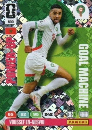 599 Youssef En-Nesyri Morocco Goal Machines Panini FIFA World Cup 2026