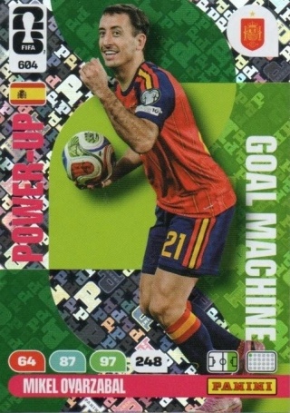 604 Mikel Oyarzabal Spain Goal Machines Panini FIFA World Cup 2026