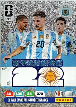 629 Eternos 22 - Midfielders Panini FIFA World Cup 2026