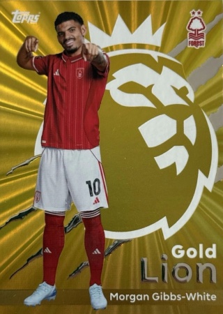 GL15 Morgan Gibbs-White Nottingham Forest Gold Lion Premier League 2026