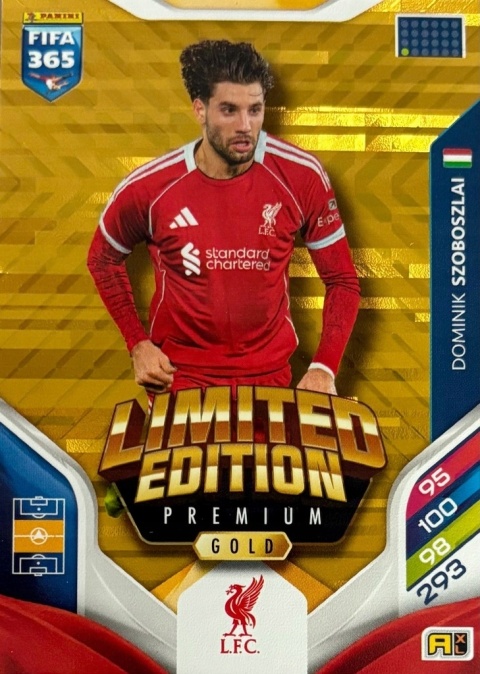 LEPG-DS Dominik Szoboszlai Liverpool FC Limited Edition / Premium Gold Panini FIFA 265 2026