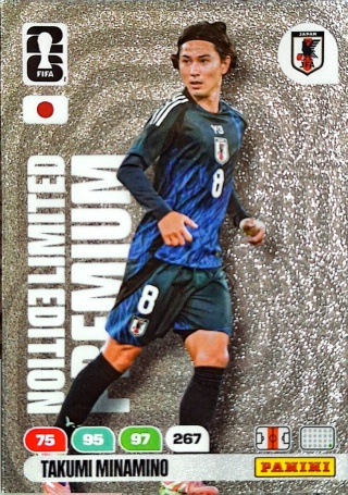LEP-TM	Takumi Minamino Japan Limited Edition Premium Panini FIFA World Cup 2026