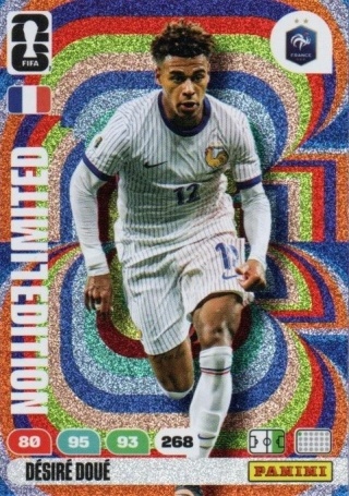 Desire Doue Francja Limited Edition Panini FIFA World Cup 2026