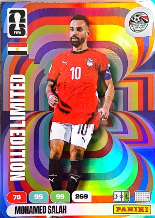 XXL-MS	Mohamed Salah	Egypt XXL Limited Edition Panini FIFA World Cup 2026