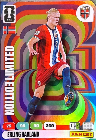 XXL-EH	Erling Haaland Norway XXL Limited Edition Panini FIFA World Cup 2026