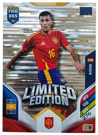 XXL-R Rodri Spain XXL Limited Edition Panini FIFA 365 2026