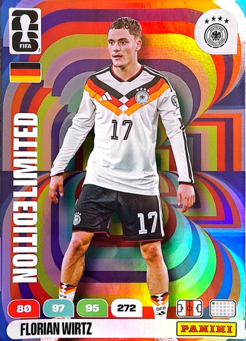XXL-FW	Florian Wirtz Germany XXL Limited Edition Panini FIFA World Cup 2026