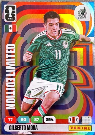 XXL-GM	Gilberto Mora Mexico XXL Limited Edition Panini FIFA World Cup 2026