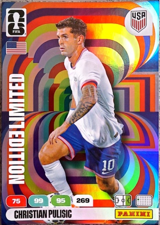 XXL-CPU Christian Pulisic United States XXL Limited Edition Panini FIFA World Cup 2026