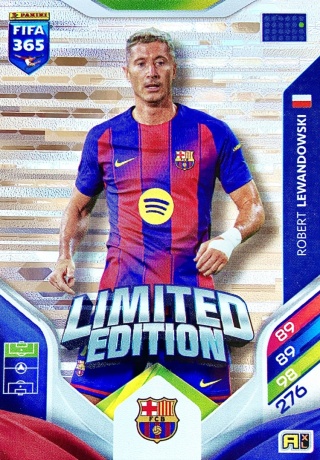 XXL-RL Lewandowski FC Barcelona XXL Limited Edition Panini FIFA 365 2026