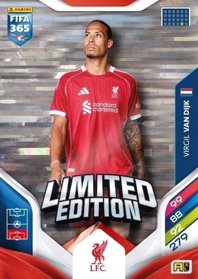XXL-VVD Virgil van Dijk Liverpool FC XXL Limited Edition Panini FIFA 365 2026